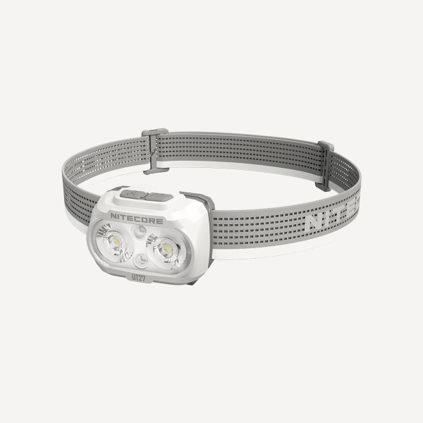 Фонарь налобный NiteCore UT27 UHE 800Lum (Titan White; 3000/6500K; аккум HLB1500)